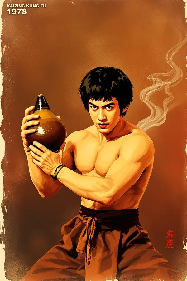 醉拳 经典影视海报
