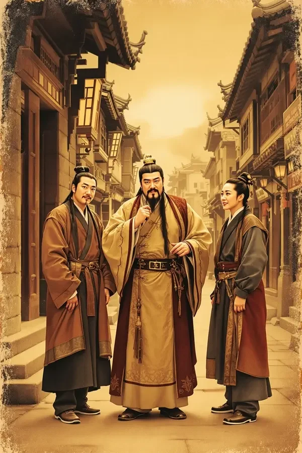 康熙微服私访记 经典影视海报