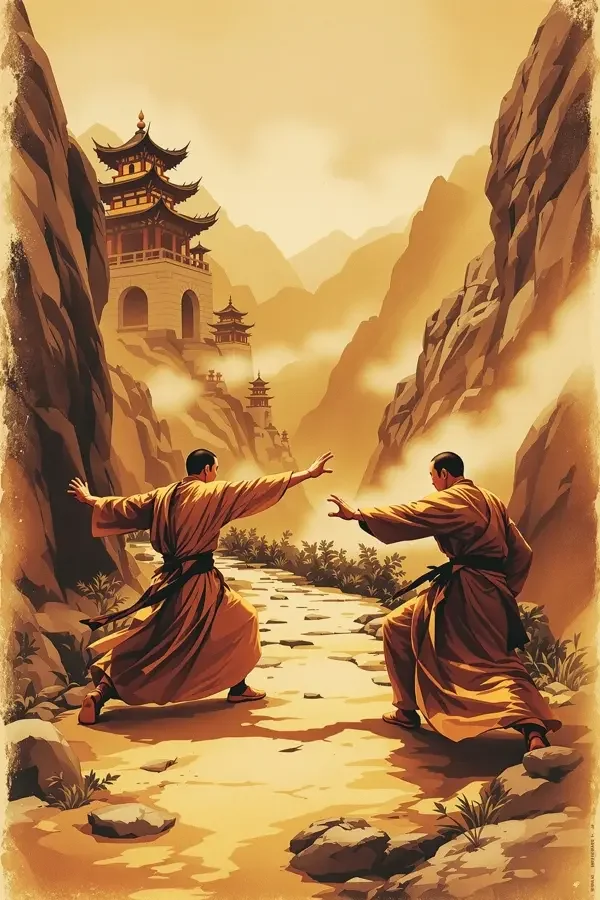 南北少林 经典影视海报