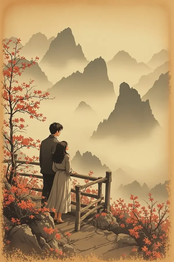 庐山恋 经典影视海报