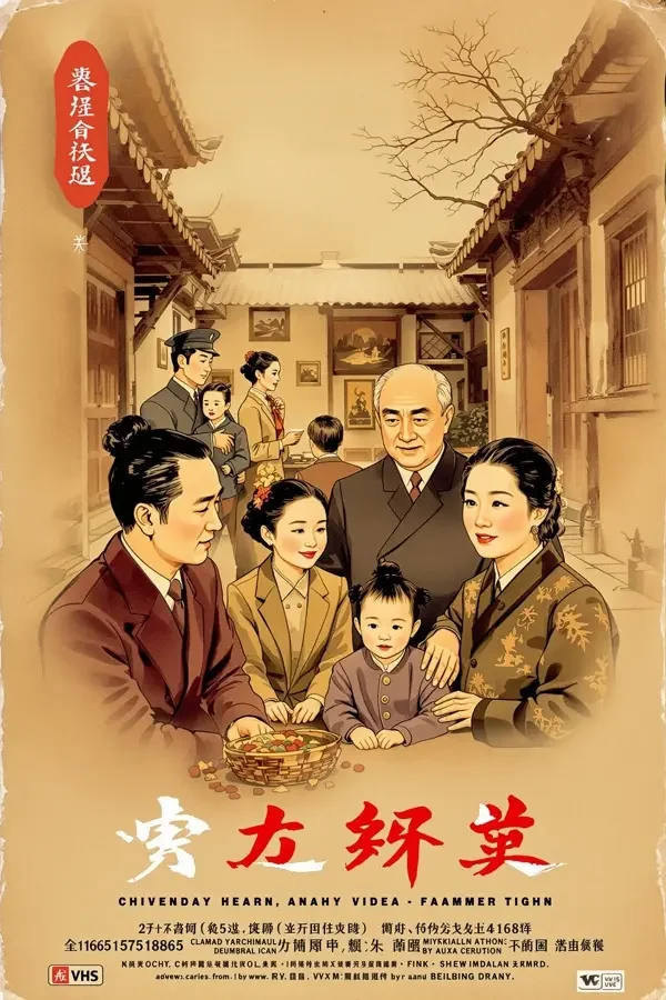 四世同堂 经典影视海报