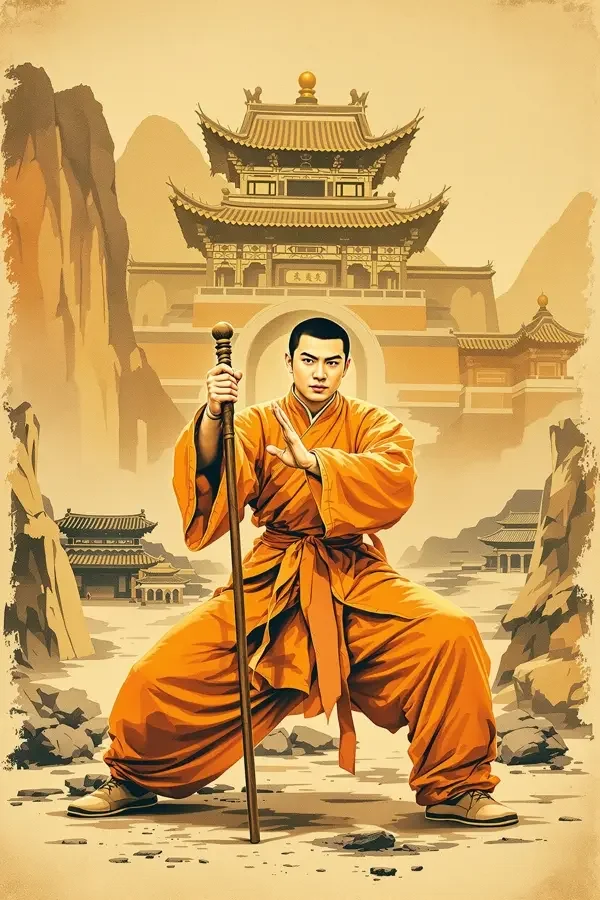 少林寺 经典影视海报